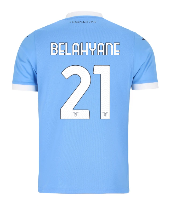 Lazio Home BELAHYANE 21 Jersey 25-26