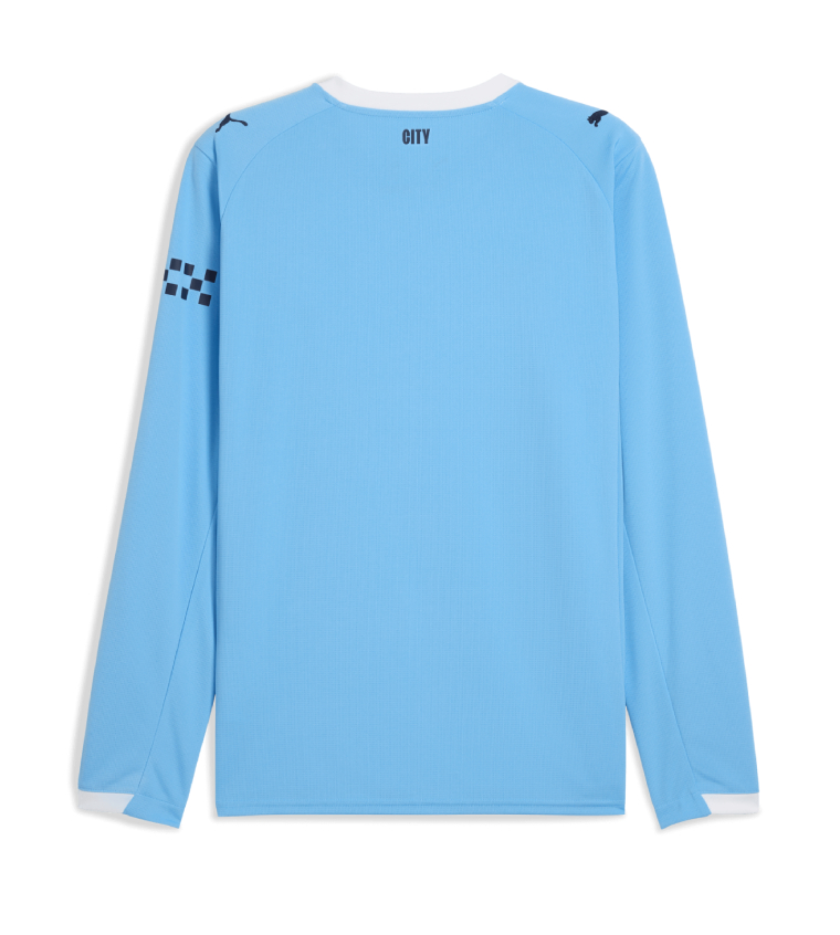Manchester City Home Long Sleeve Jersey 25-26
