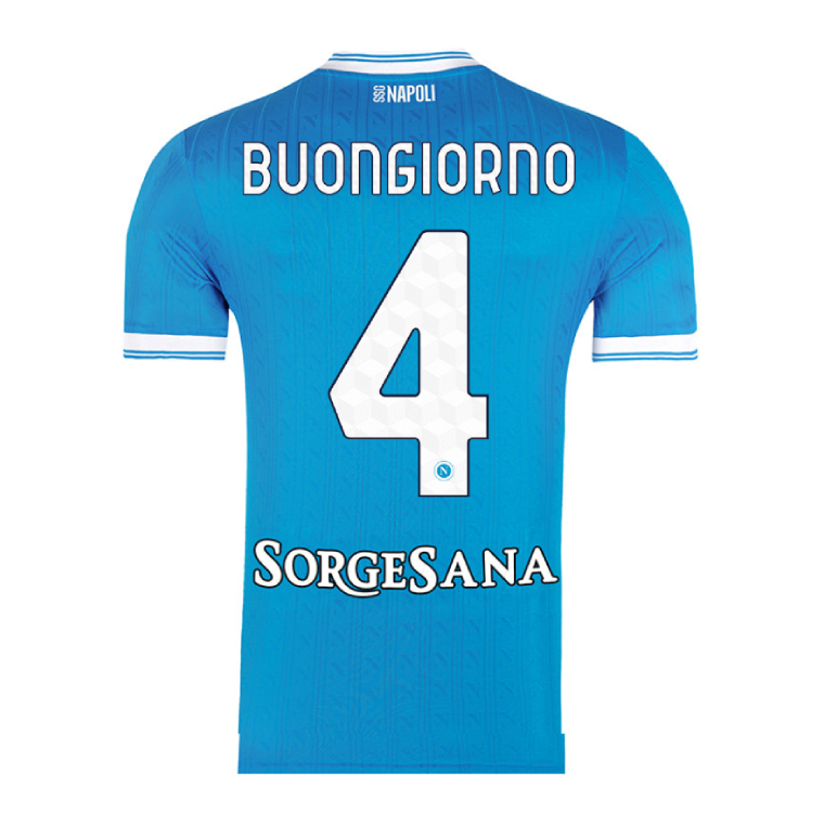 Napoli Home BUONGIORNO 4 Jersey 25-26