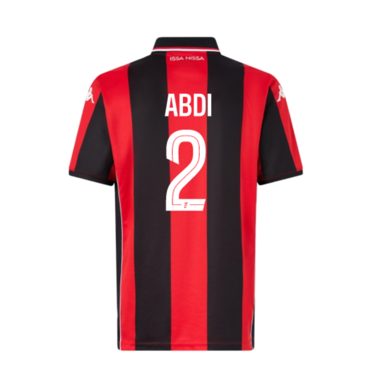 OGC Nice Home ABDI 2 Jersey 25-26