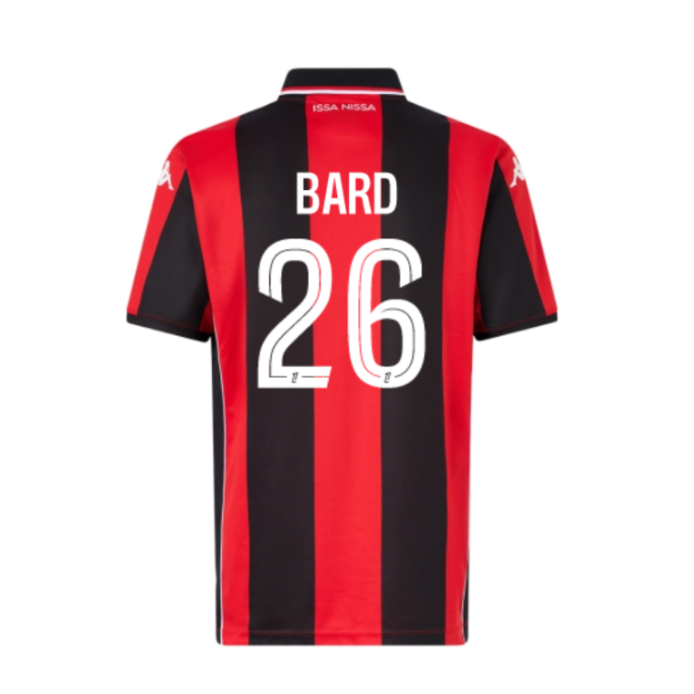 OGC Nice Home BARD 26 Jersey 25-26