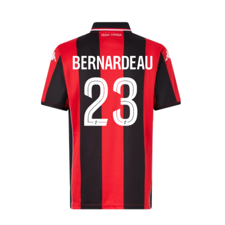 OGC Nice Home BERNARDEAU 23 Jersey 25-26