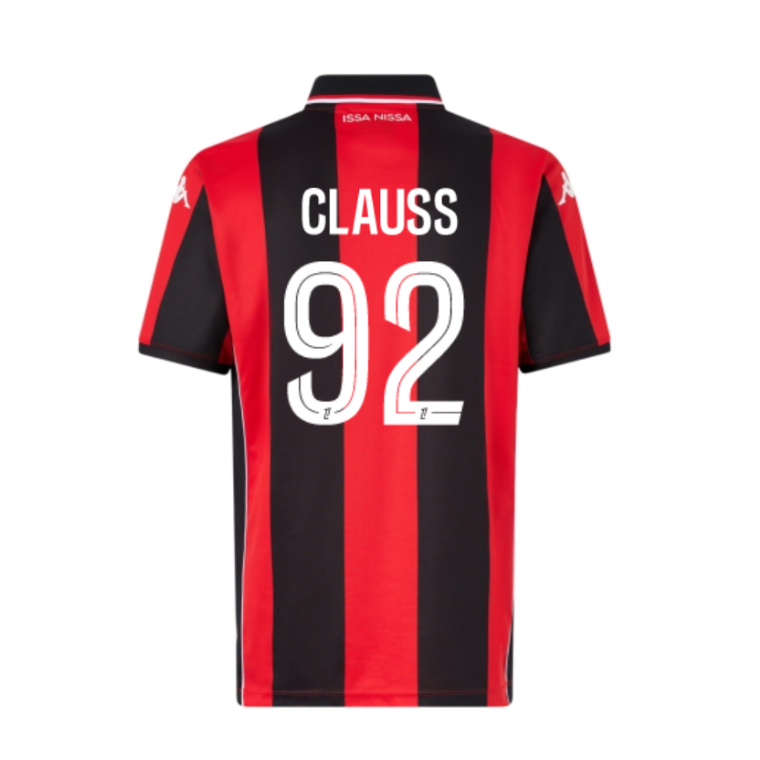 OGC Nice Home CLAUSS 92 Jersey 25-26