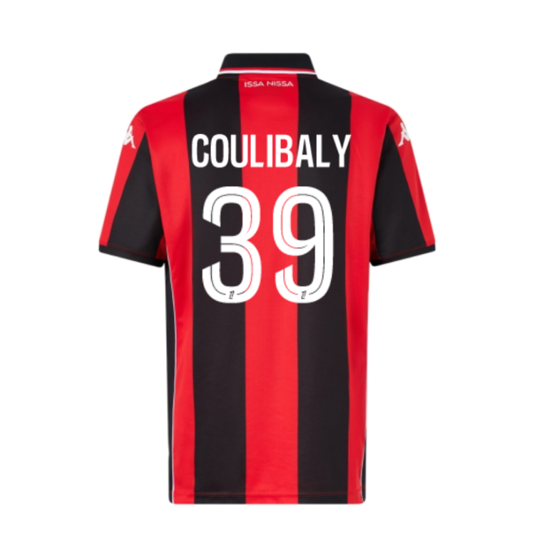 OGC Nice Home COULIBALY 39 Jersey 25-26