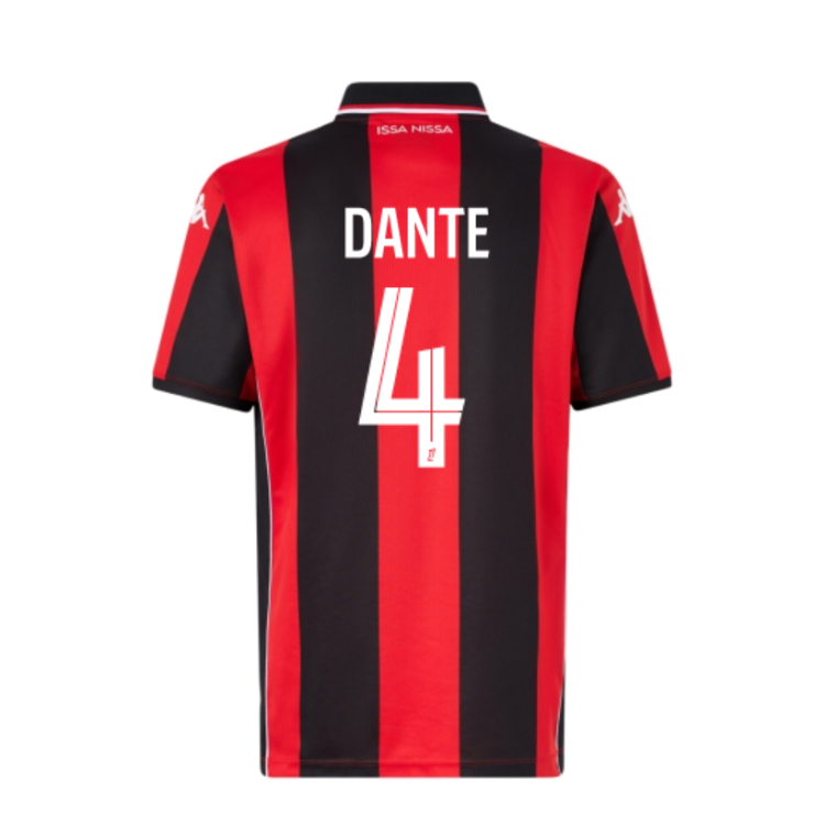 OGC Nice Home DANTE 4 Jersey 25-26