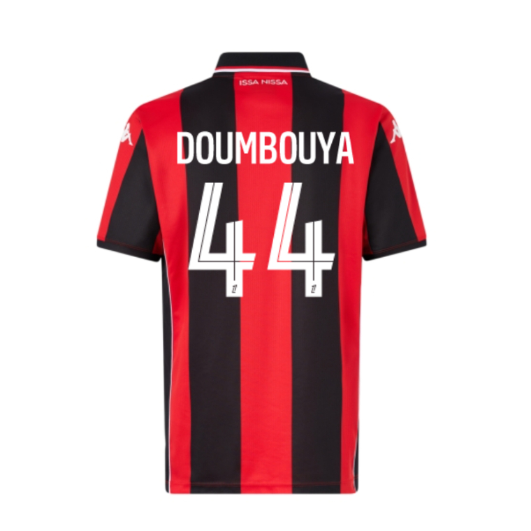 OGC Nice Home DOUMBOUYA 44 Jersey 25-26