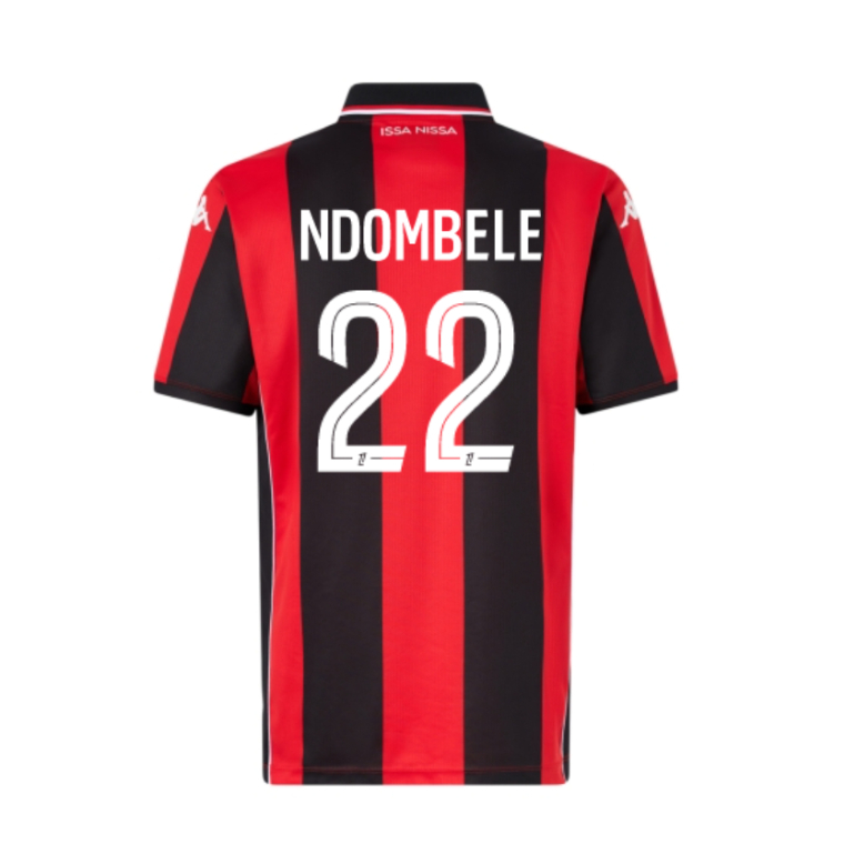 OGC Nice Home NDOMBELE 22 Jersey 25-26