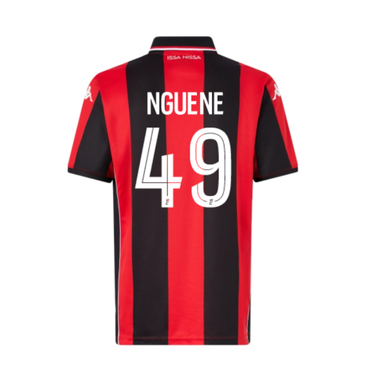 OGC Nice Home NGUENE 49 Jersey 25-26
