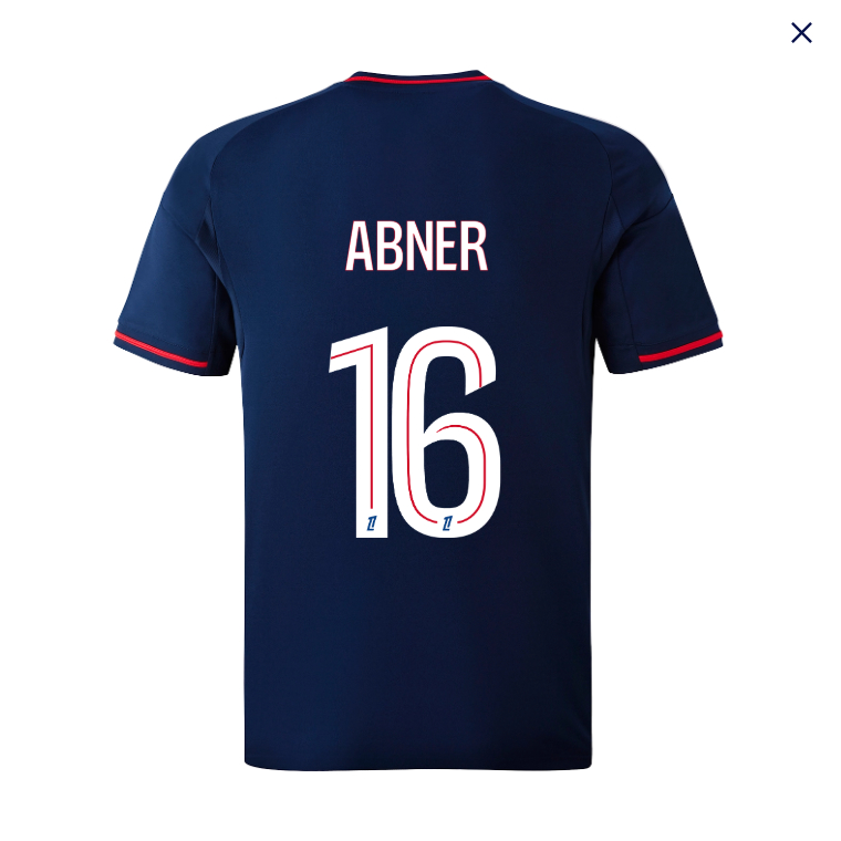 Olympique Lyonnais Lyon Away ABNER 16 Jersey 25-26