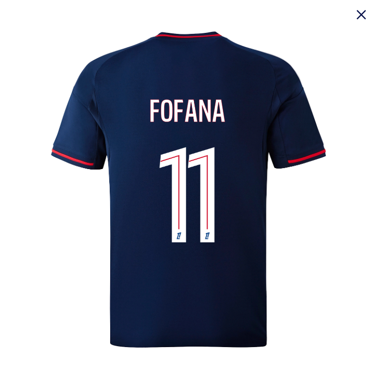 Olympique Lyonnais Lyon Away FOFANA 11 Jersey 25-26