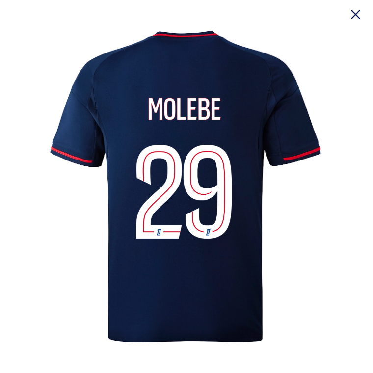 Olympique Lyonnais Lyon Away MOLEBE 29 Jersey 25-26