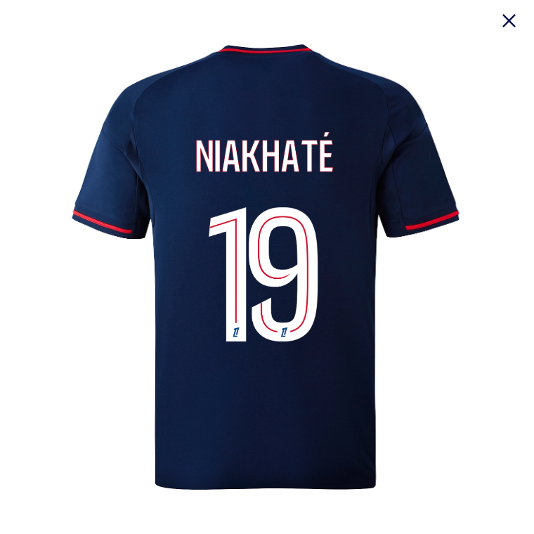 Olympique Lyonnais Lyon Away NIAKHATÉ 19 Jersey 25-26