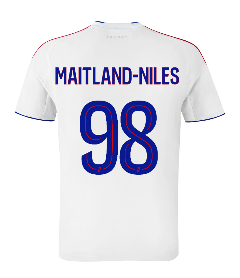 Olympique Lyonnais Lyon Home MAITLAND-NILES 98 Jersey 25-26
