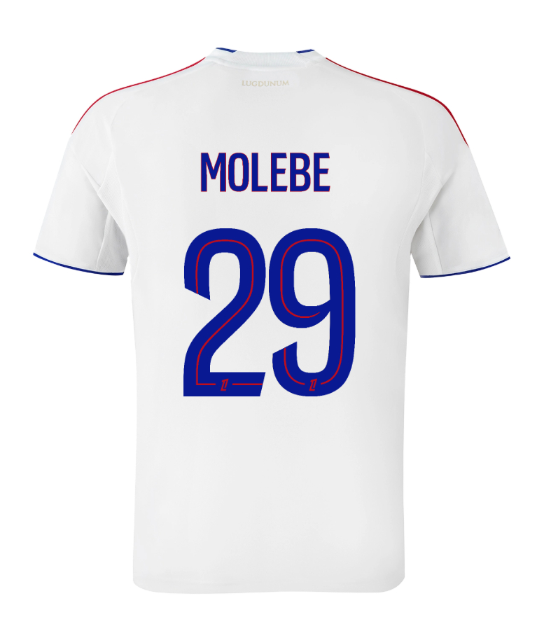 Olympique Lyonnais Lyon Home MOLEBE 29 Jersey 25-26
