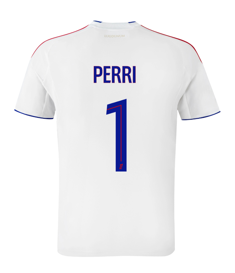 Olympique Lyonnais Lyon Home PERRI 1 Jersey 25-26