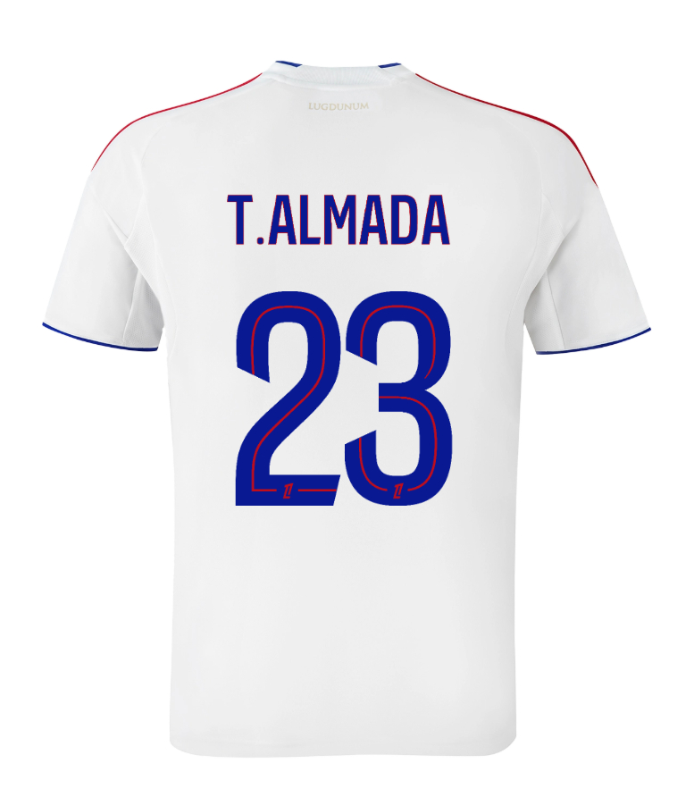 Olympique Lyonnais Lyon Home T.ALMADA 23 Jersey 25-26