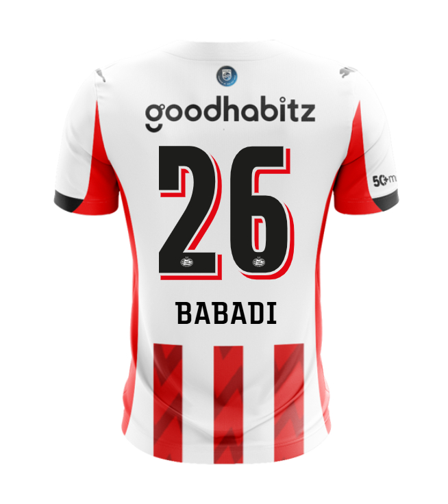 PSV Eindhoven Home BABADI 26 Jersey 25-26