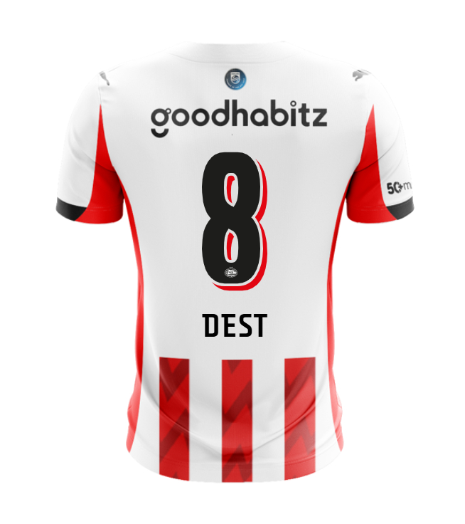 PSV Eindhoven Home DEST 8 Jersey 25-26