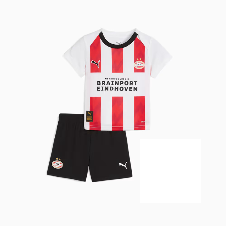 PSV Eindhoven Home Jersey Kids Kit 25-26