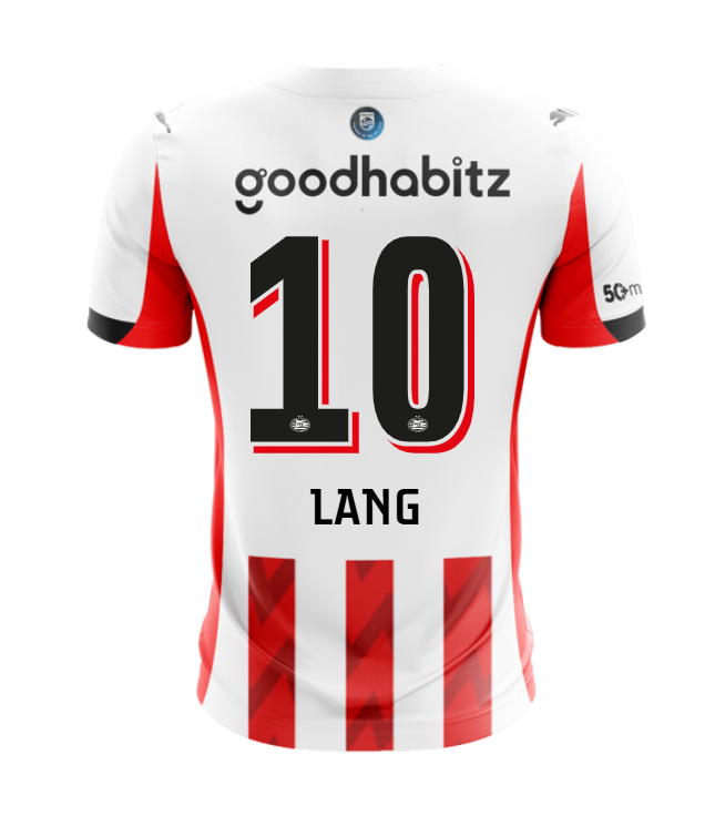 PSV Eindhoven Home LANG 10 Jersey 25-26