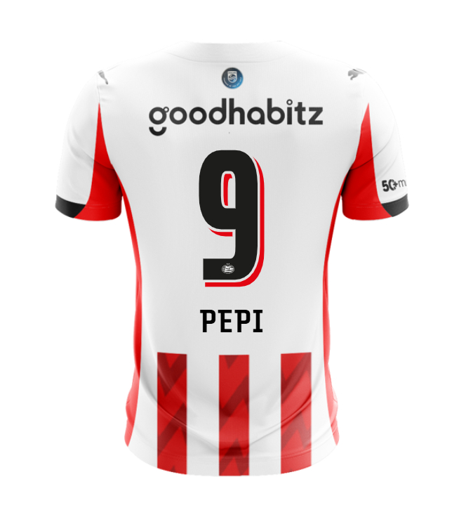 PSV Eindhoven Home PEPI 9 Jersey 25-26