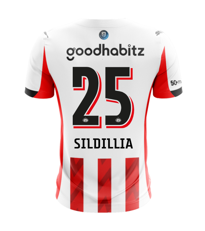 PSV Eindhoven Home SILDILLIA 25 Jersey 25-26