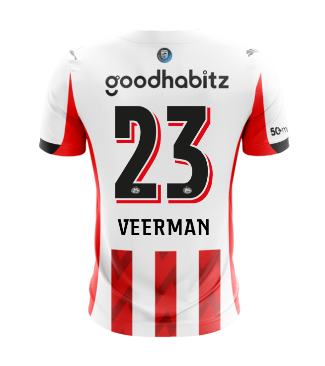 PSV Eindhoven Home VEERMAN 23 Jersey 25-26