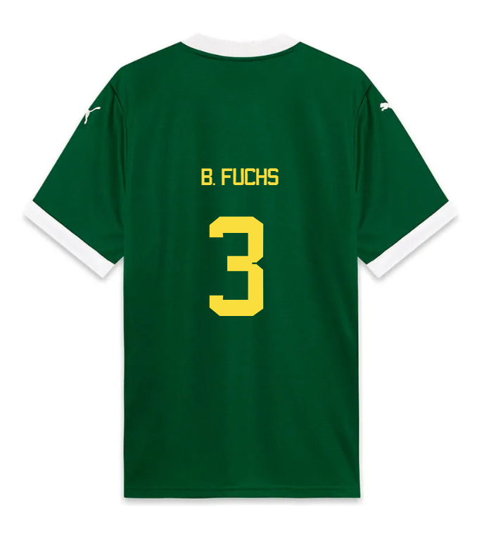 Palmeiras Home B. FUCHS 3 Jersey 25-26