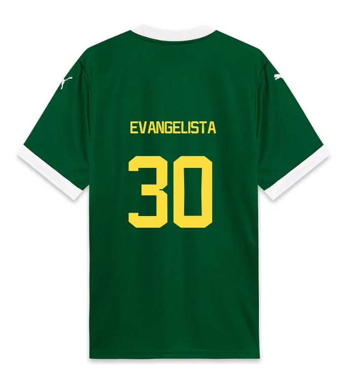 Palmeiras Home EVANGELISTA 30 Jersey 25-26