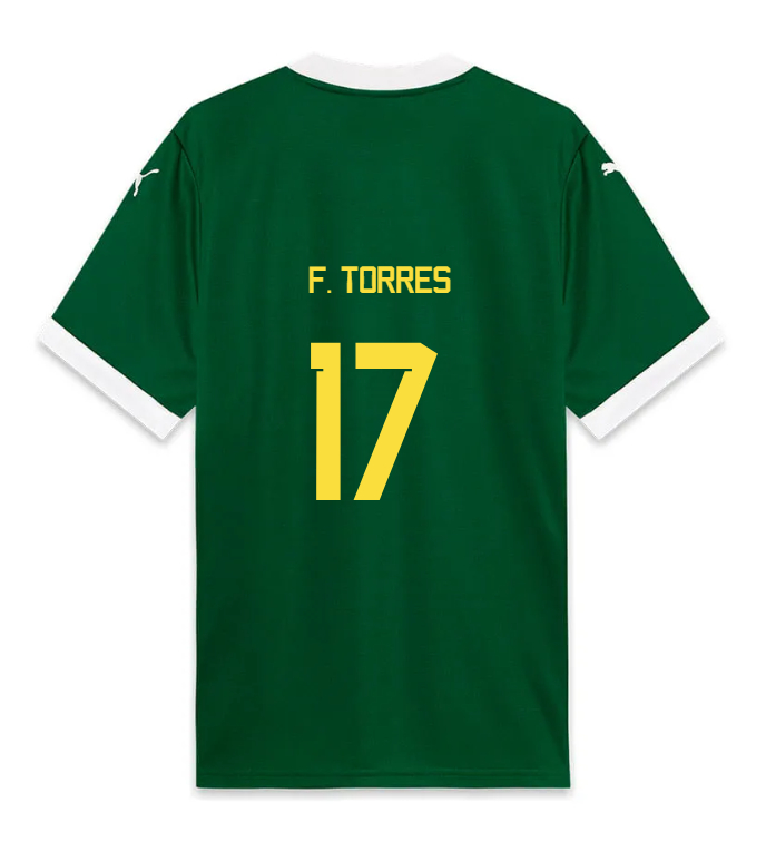 Palmeiras Home F. TORRES 17 Jersey 25-26