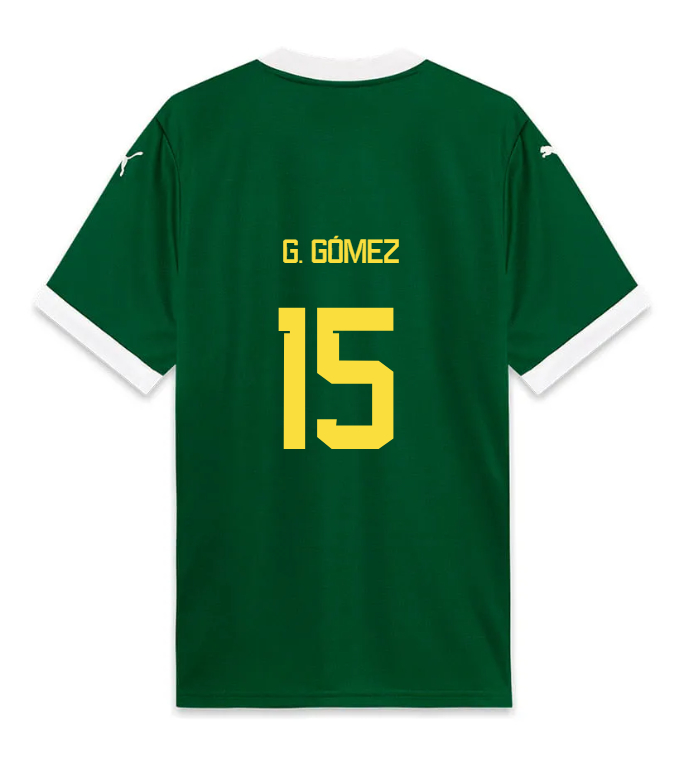 Palmeiras Home G. GÓMEZ 15 Jersey 25-26