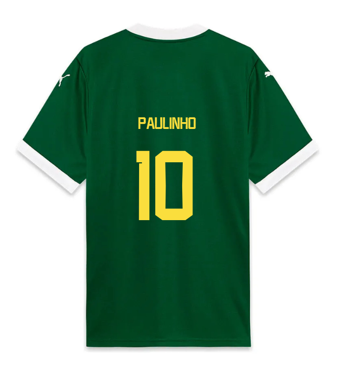 Palmeiras Home PAULINHO 10 Jersey 25-26