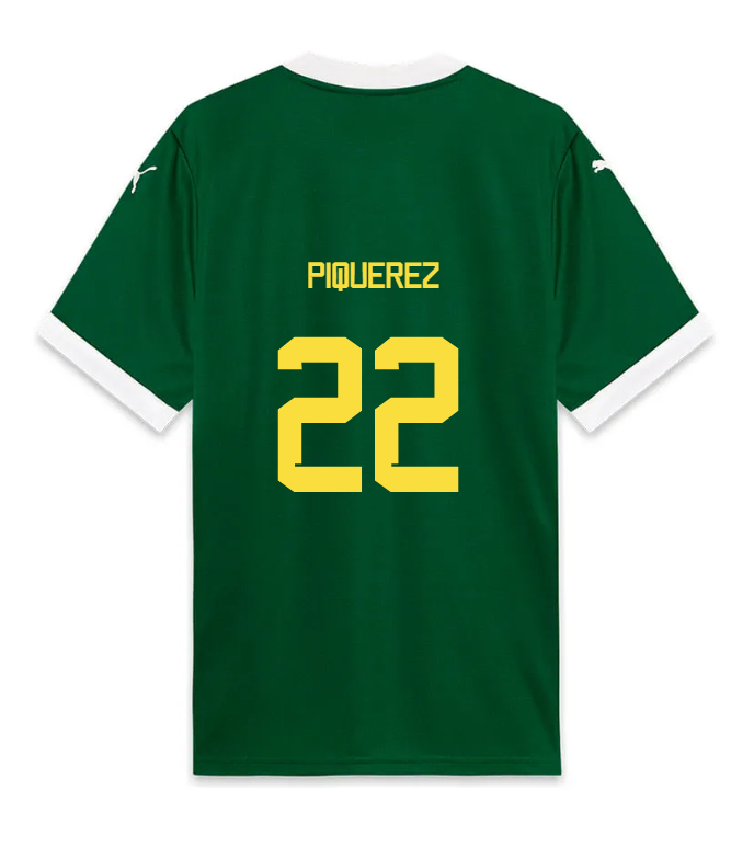 Palmeiras Home PIQUEREZ 22 Jersey 25-26