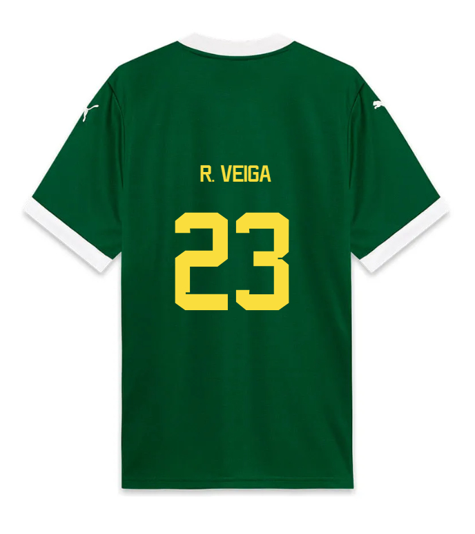 Palmeiras Home R. VEIGA 23 Jersey 25-26