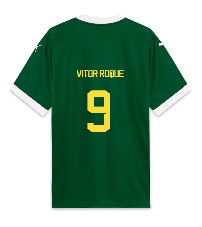 Palmeiras Home VITOR ROQUE 9 Jersey 25-26
