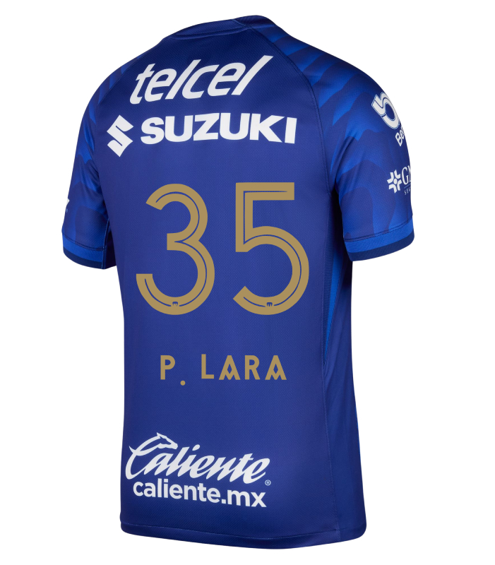 Pumas UNAM Away P. LARA 35 Jersey 25-26