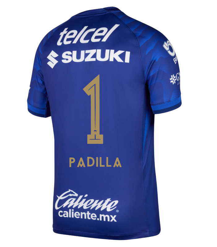 Pumas UNAM Away PADILLA 1 Jersey 25-26