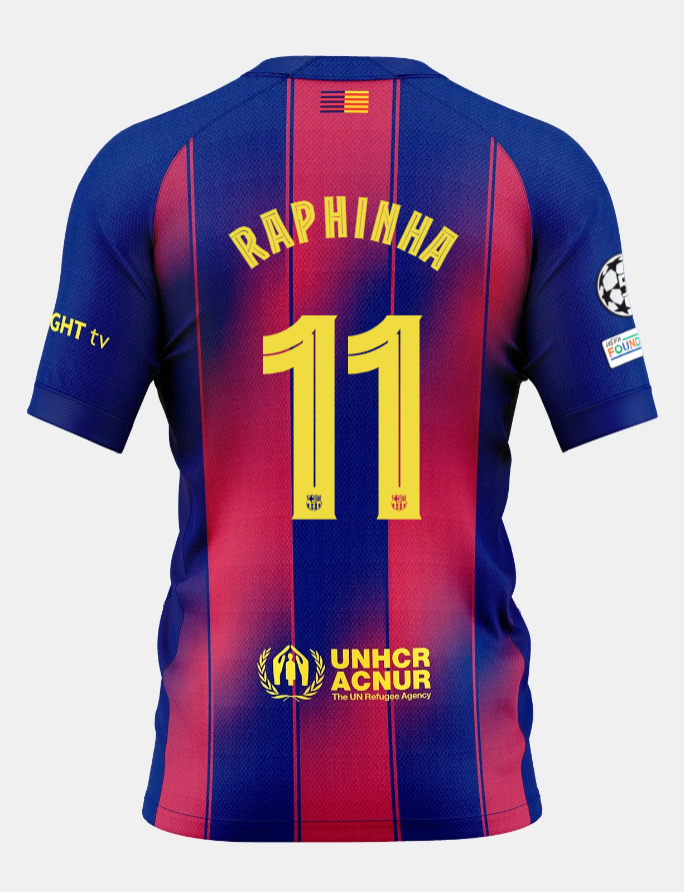 RAPHINHA 11 Champions League Jersey 25-26