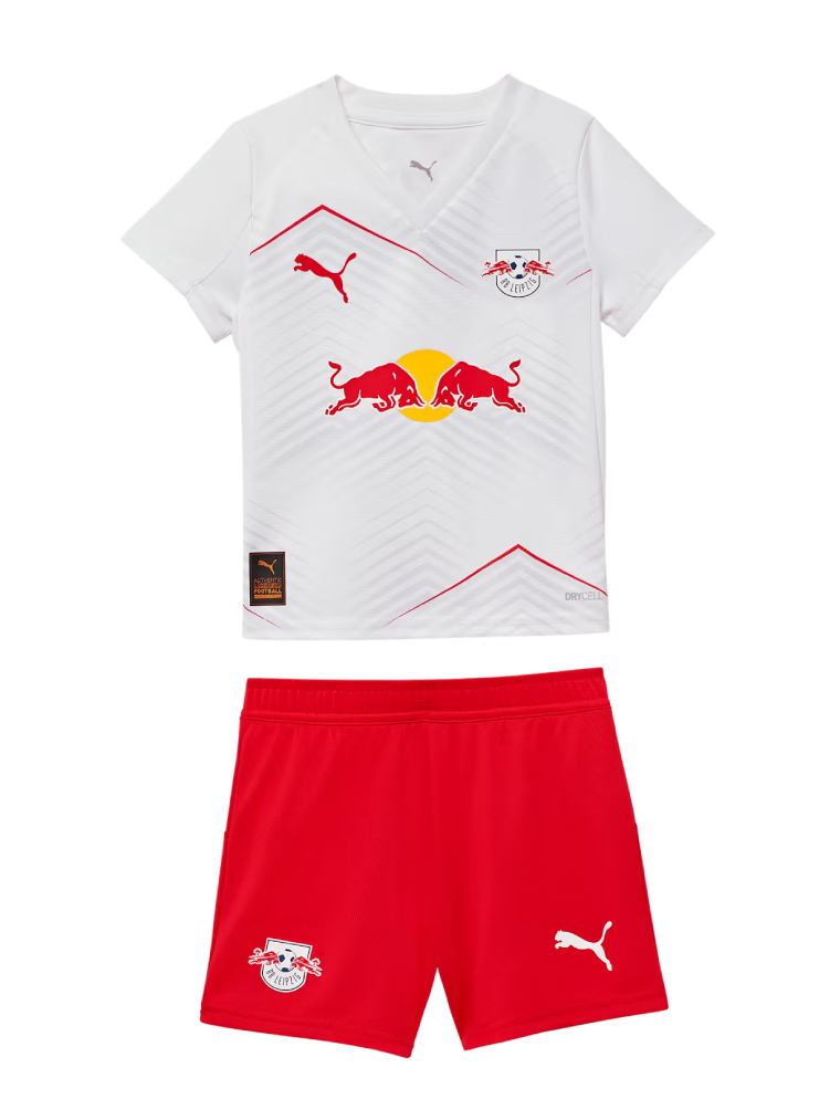 RB Leipzig Home Jersey Kids Kit 25-26