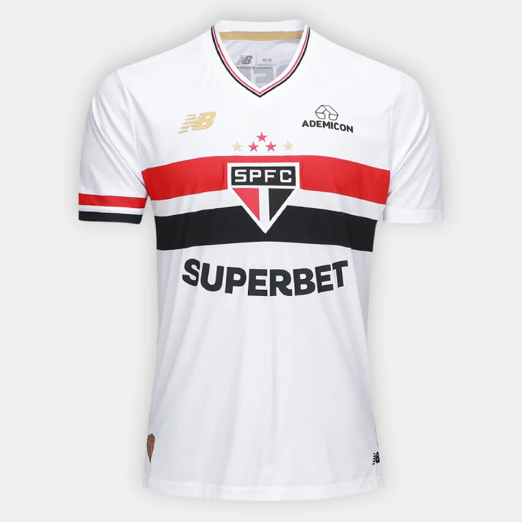 Sao Paulo FC Home Players Jersey 25-26