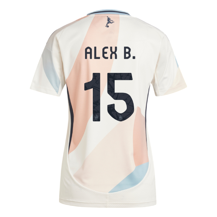 Spain Away ALEX B. 15 Women Jersey 25-26