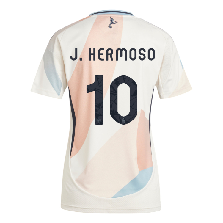 Spain Away J.HERMOSO 10 Women Jersey 25-26