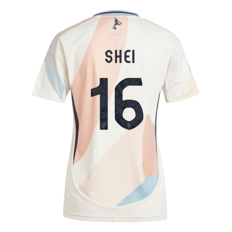 Spain Away SHEI 16 Women Jersey 25-26