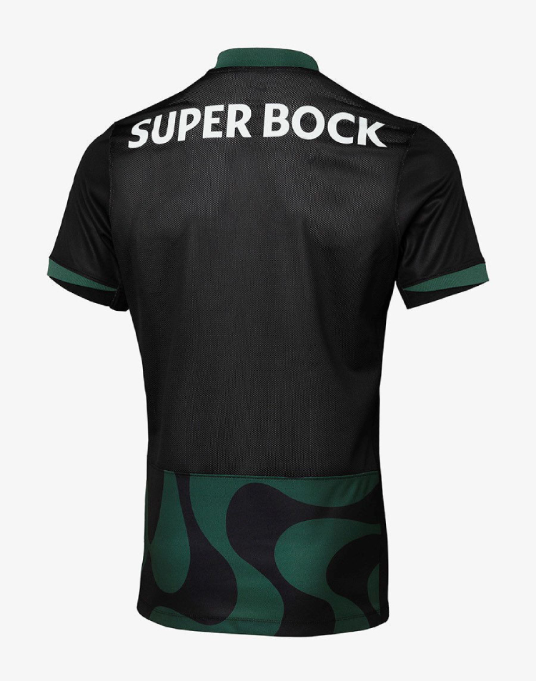 Sporting CP Away Jersey Black 25-26