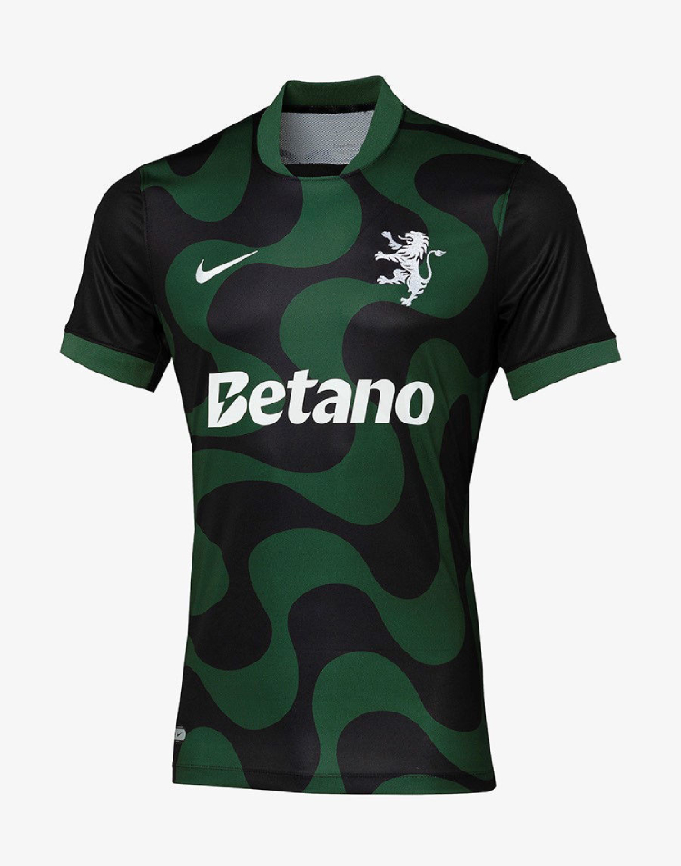 Sporting CP Away Jersey Black 25-26