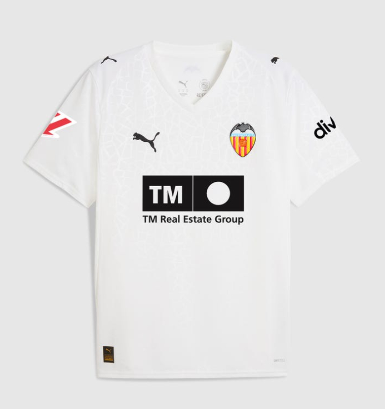 Valencia CF Home Players Jersey 25-26