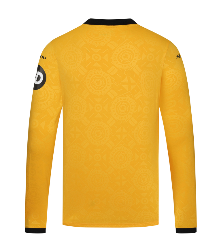 Wolverhampton Wanderers Home Long Sleeve Jersey 25-26
