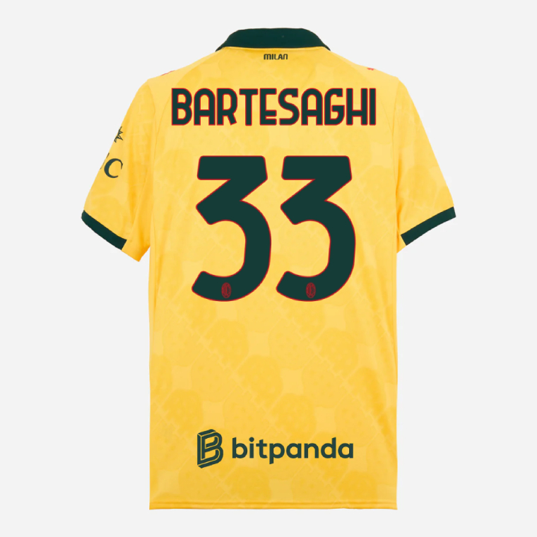 AC Milan Third BARTESAGHI 33 Jersey 25-26