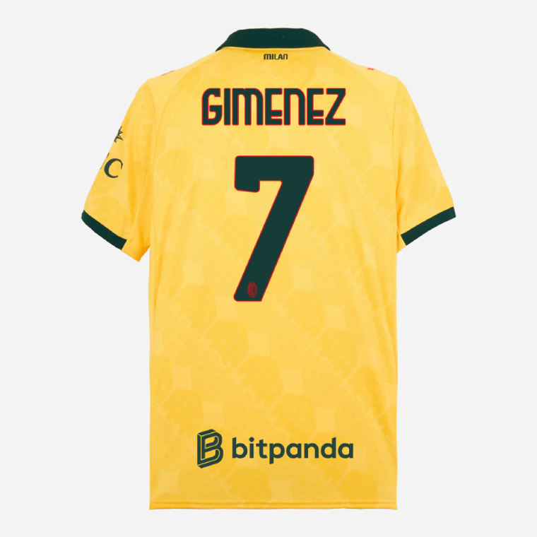 AC Milan Third GIMENEZ 7 Jersey 25-26
