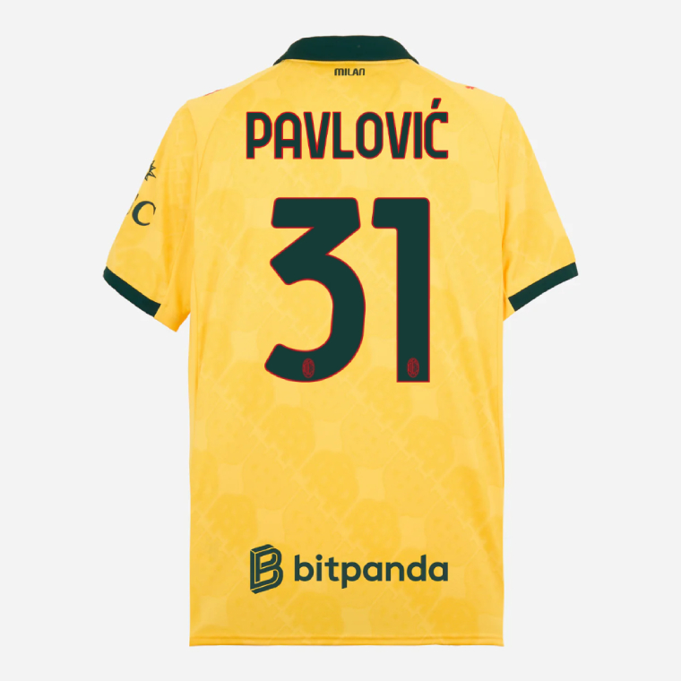 AC Milan Third PAVLOVIĆ 31 Jersey 25-26